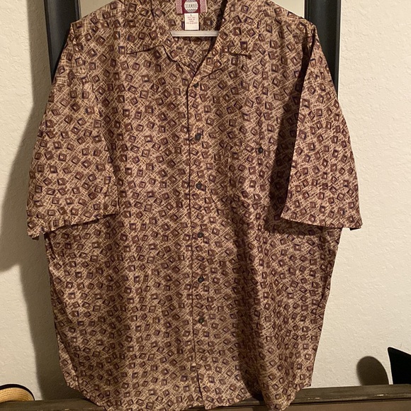 100%SILK SHORT SLEEVE SHIRT FROM CHIANARE - Picture 4 of 9